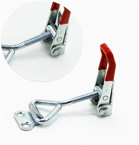 easy open clamp metal box|Adjustable Toggle Clamp, 6Pack 360lbs Holding Capacity Heavy .